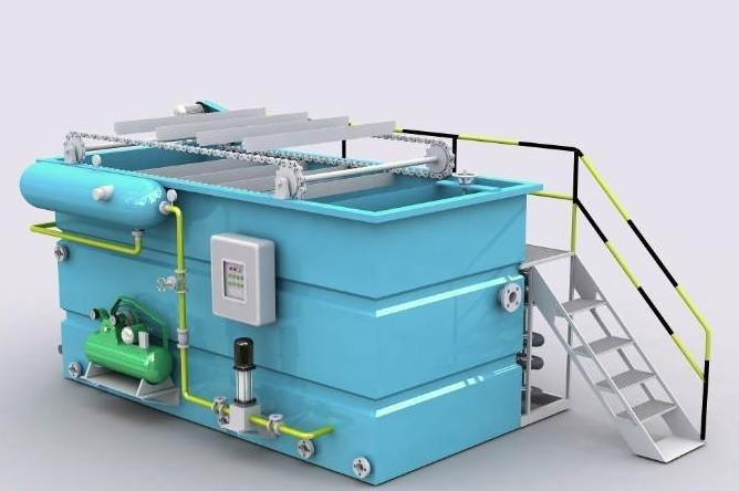 氣浮機選型，溶氣氣浮機，溶氣氣浮機定制-樂中環(huán)保